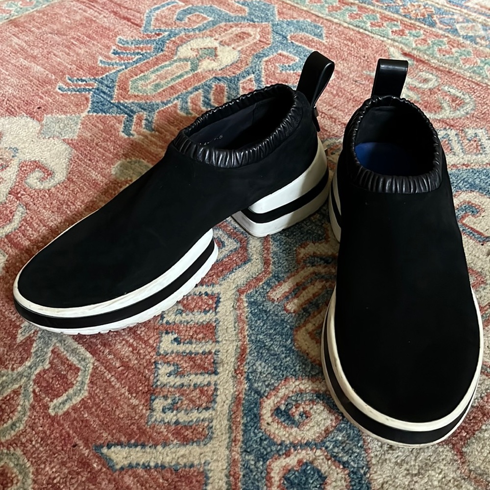 Stuart Weitzman Suede Platform Shoes 7.5